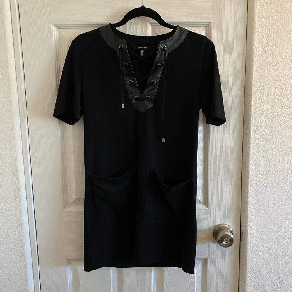 FOREVER 21 suede dress